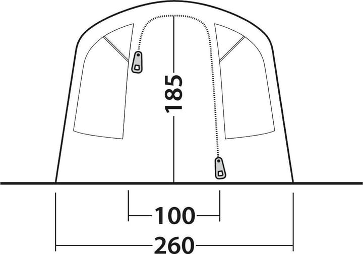 Outwell Monterey 4 Air Blue Outwell