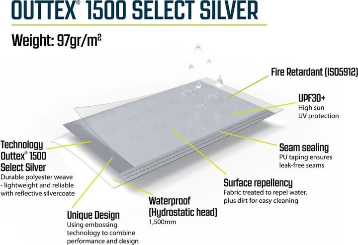 Outwell Lounge L Tent Connector Grey Outwell Outwell Lounge L Tent Connector Grey Outwell