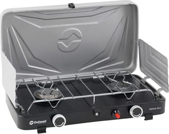 Outwell Katmai Duo Stove Silver Grey Outwell Outwell Katmai Duo Stove Silver Grey Outwell
