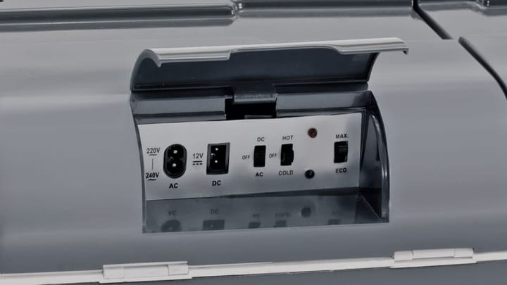 Outwell Ecocool Slate Grey 35 12v/230v Charcoal Outwell