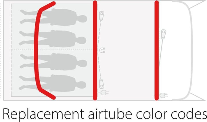 Outwell Monterey 4 Air Blue Outwell