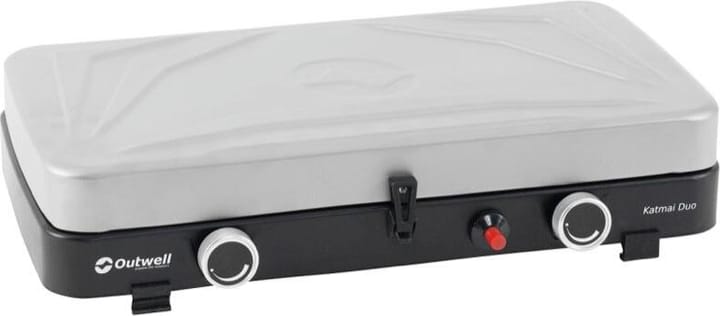 Outwell Katmai Duo Stove Silver Grey Outwell