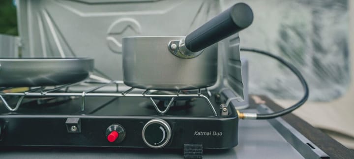 Outwell Katmai Duo Stove Silver Grey Outwell Outwell Katmai Duo Stove Silver Grey Outwell