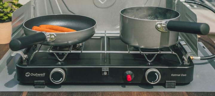 Outwell Katmai Duo Stove Silver Grey Outwell Outwell Katmai Duo Stove Silver Grey Outwell