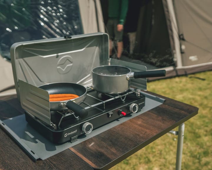 Outwell Katmai Duo Stove Silver Grey Outwell Outwell Katmai Duo Stove Silver Grey Outwell
