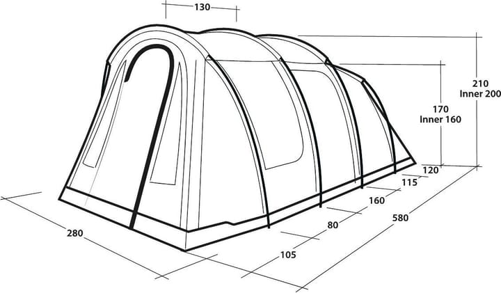 Outwell Rockwell 4 Blue Outwell