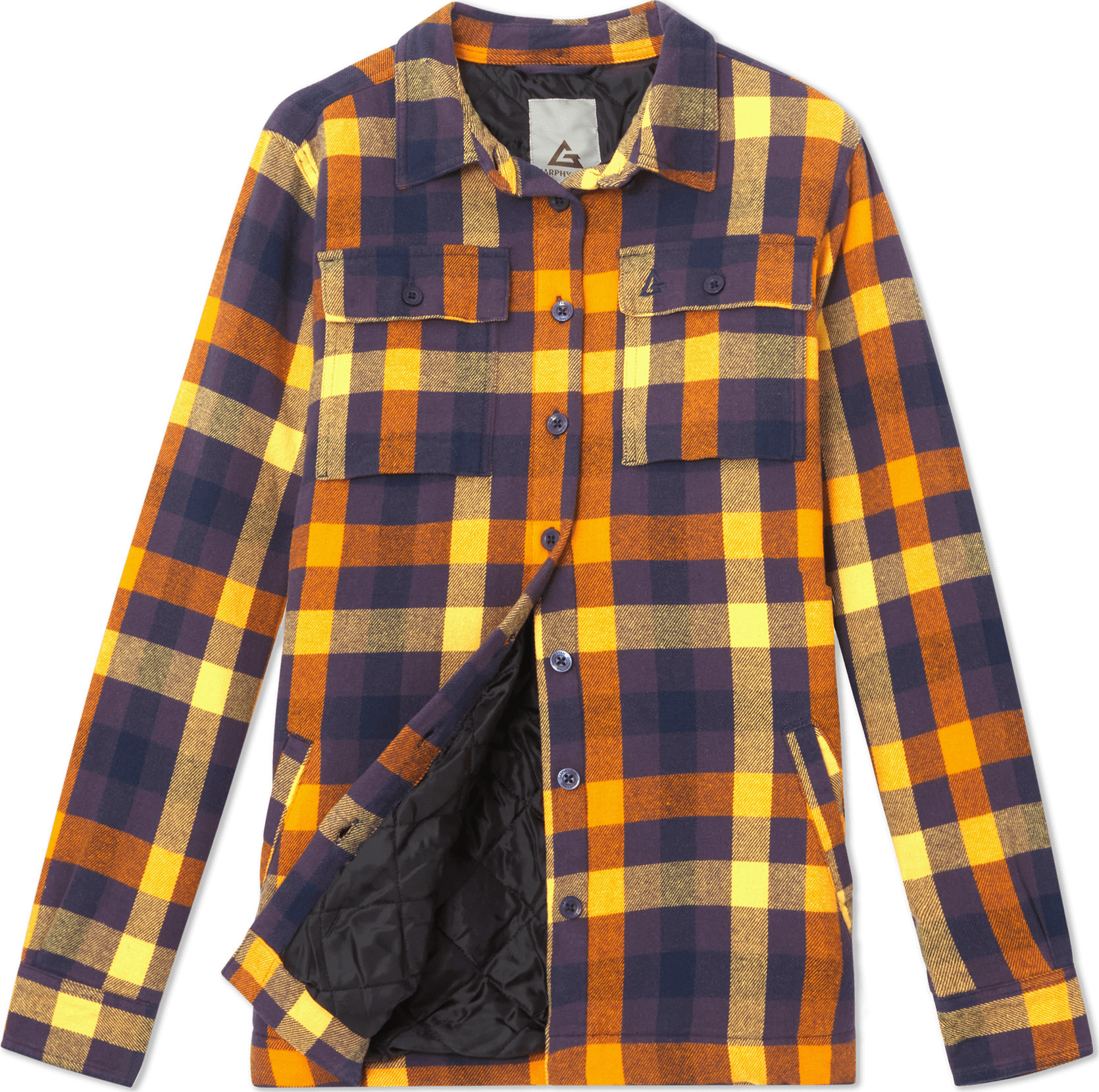 Purple/mustard