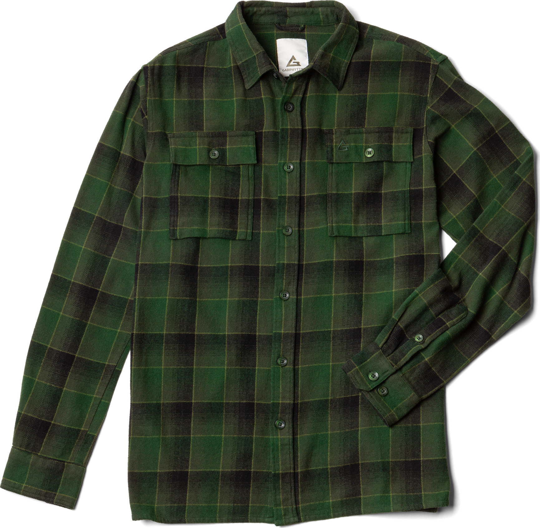 Garphyttan Men's Crafter Carpenter Green Langermede skjorter L