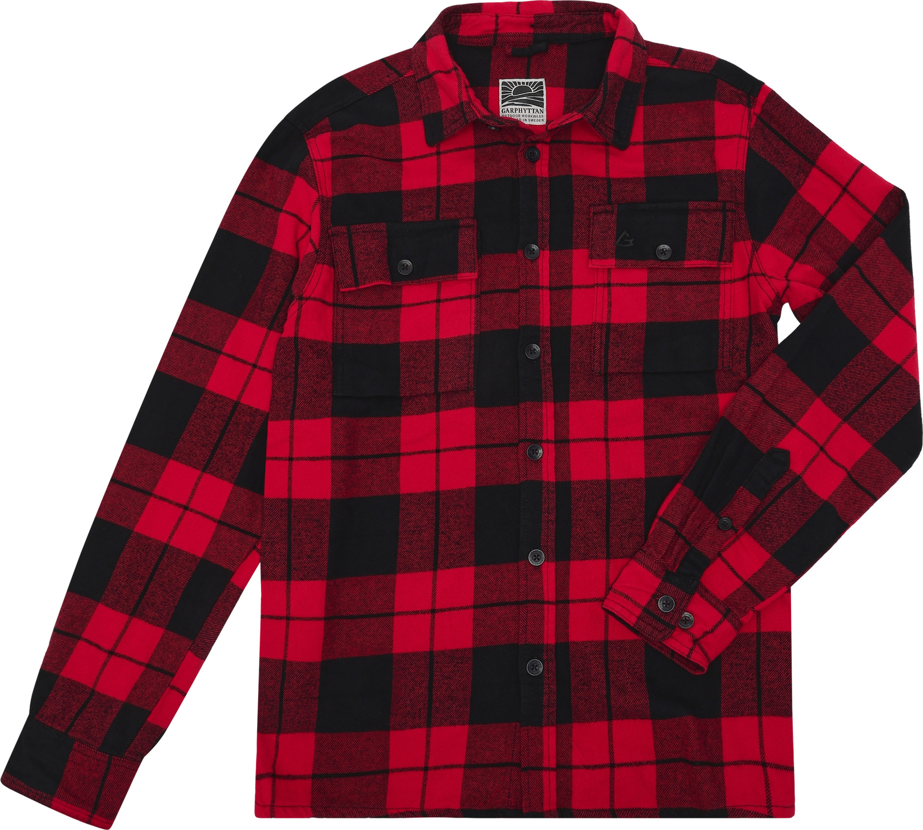 Garphyttan Men's Crafter Carpenter Cherry Langermede skjorter M