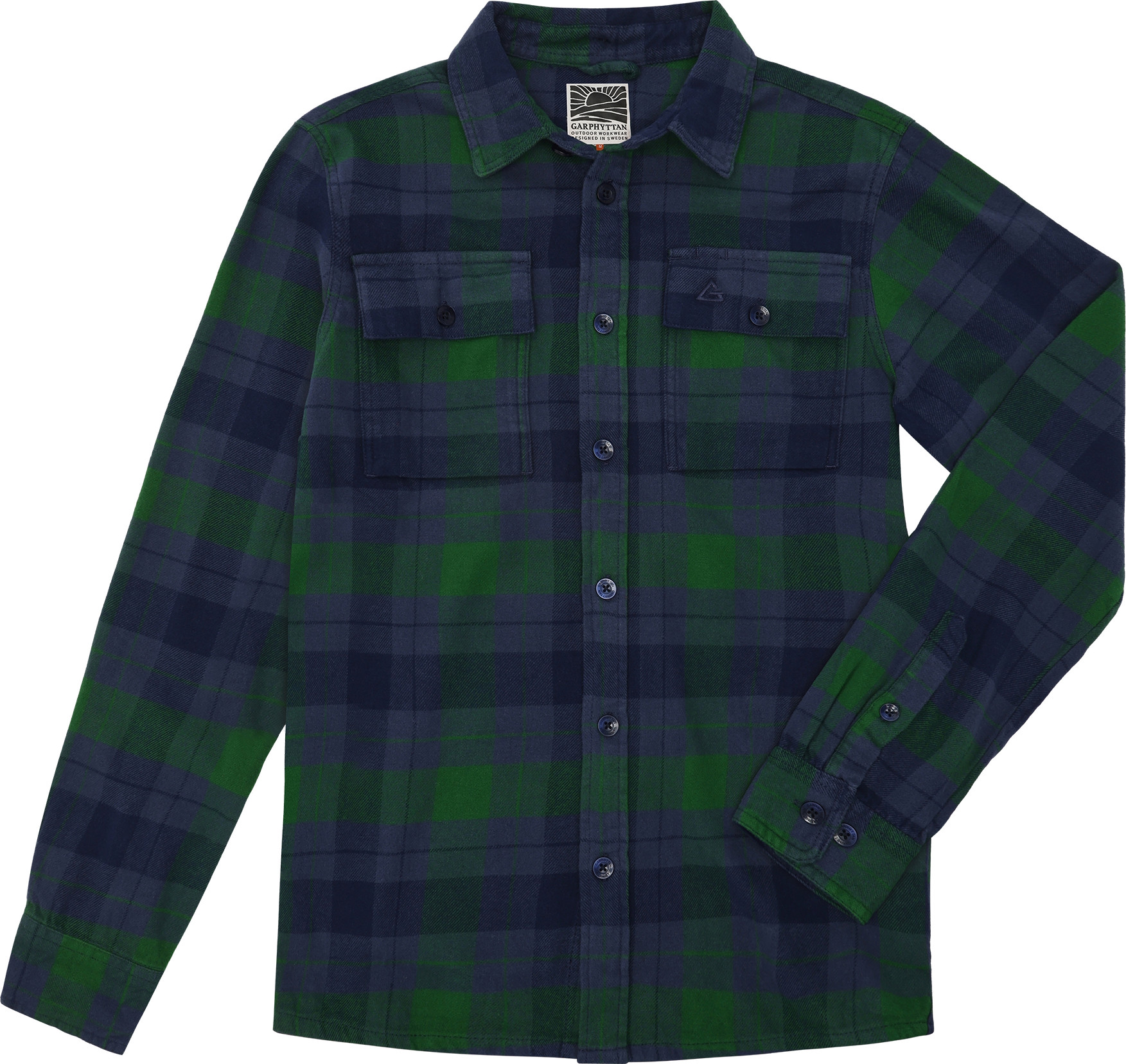 Garphyttan Men's Crafter Carpenter Blueberry Långärmade skjortor L