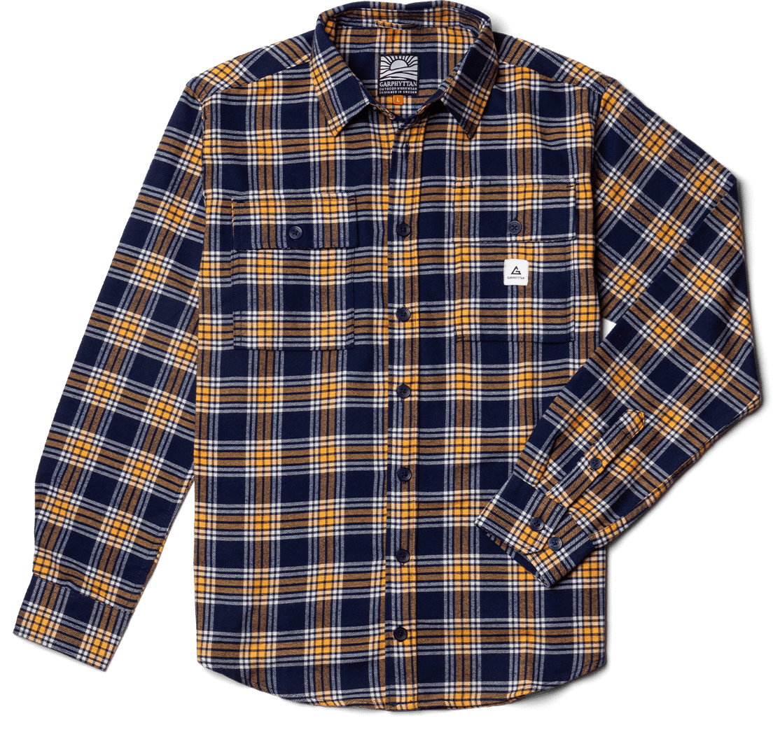 Garphyttan Men's Garden Flanell Orange Comb