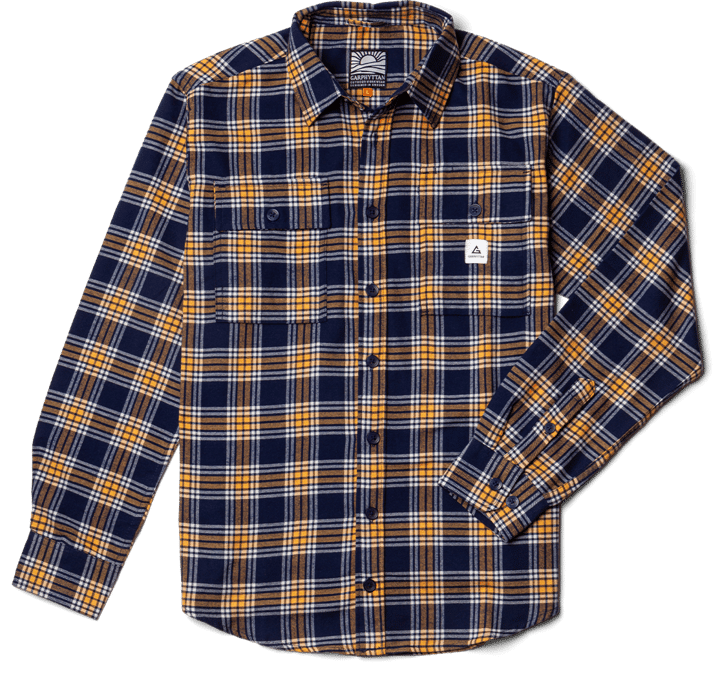 Garphyttan Men's Garden Flanell Orange Comb Garphyttan