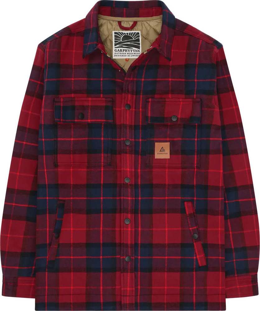 Garphyttan Blacksmith Flanell Jacket Grape Lättvadderade vardagsjackor L