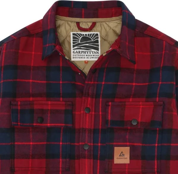 Garphyttan Blacksmith Flanell Jacket Grape Garphyttan Garphyttan Blacksmith Flanell Jacket Grape Garphyttan