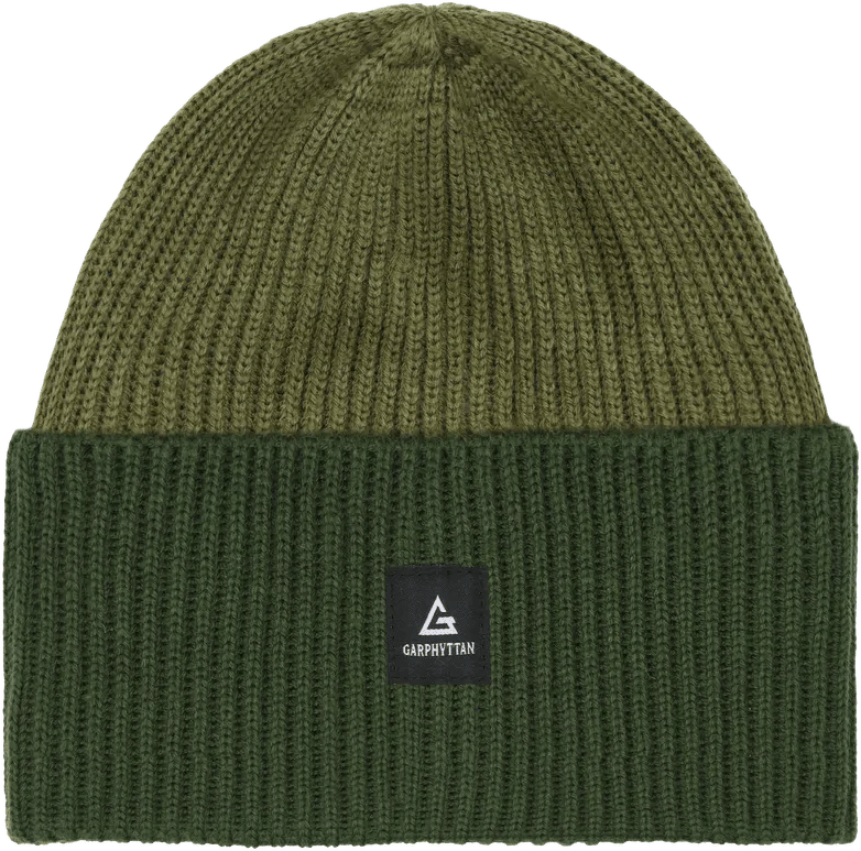 Garphyttan Knitted Hat Green Comb
