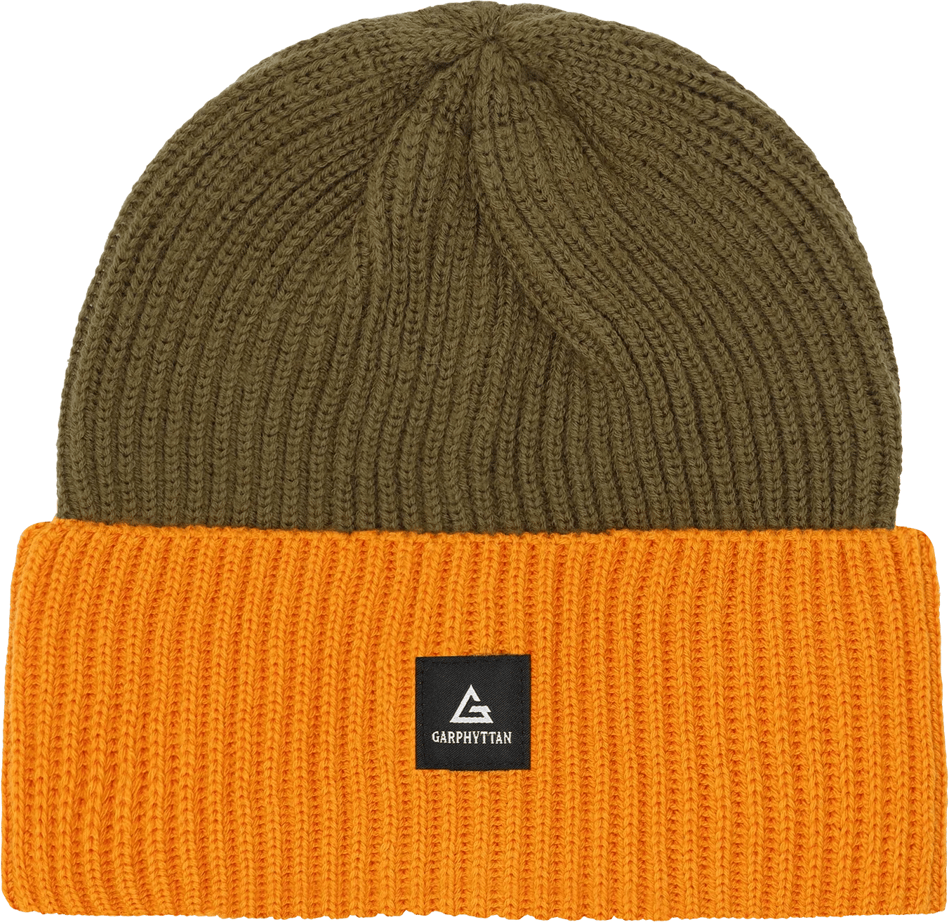 Garphyttan Knitted Hat Orange Comb