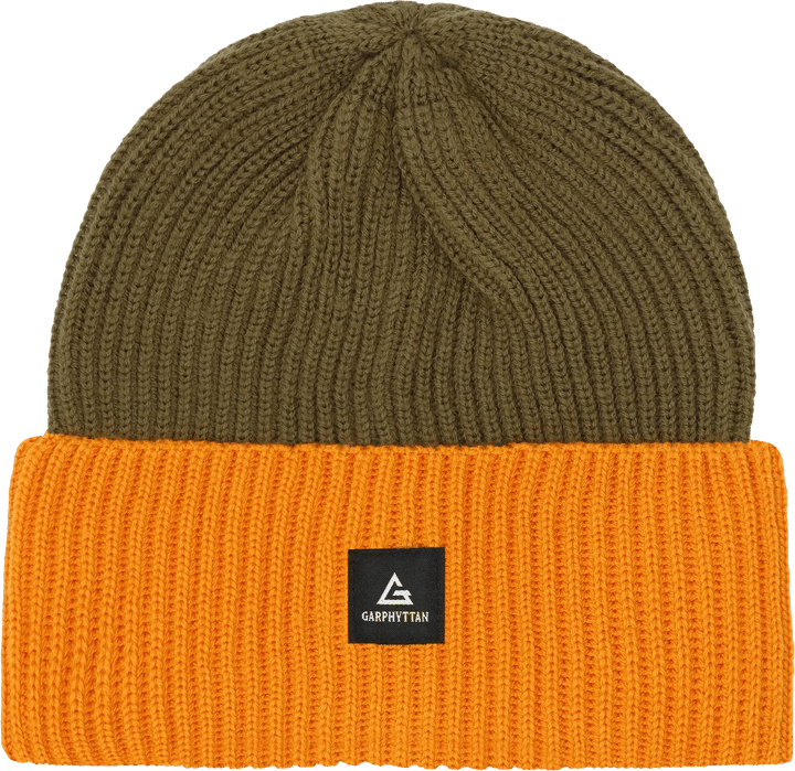 Garphyttan Knitted Hat Orange Comb Garphyttan