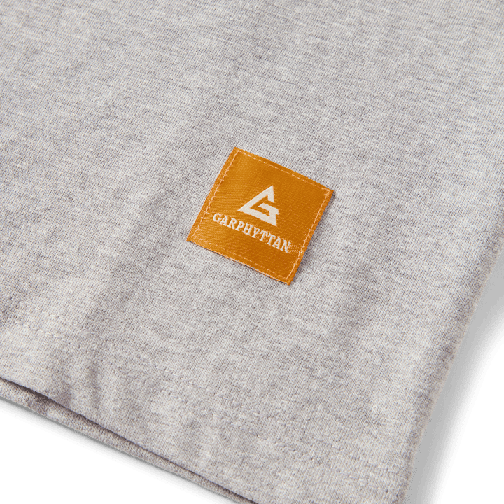 Garphyttan Unisex T-Shirt Lable  Grey Melange Garphyttan