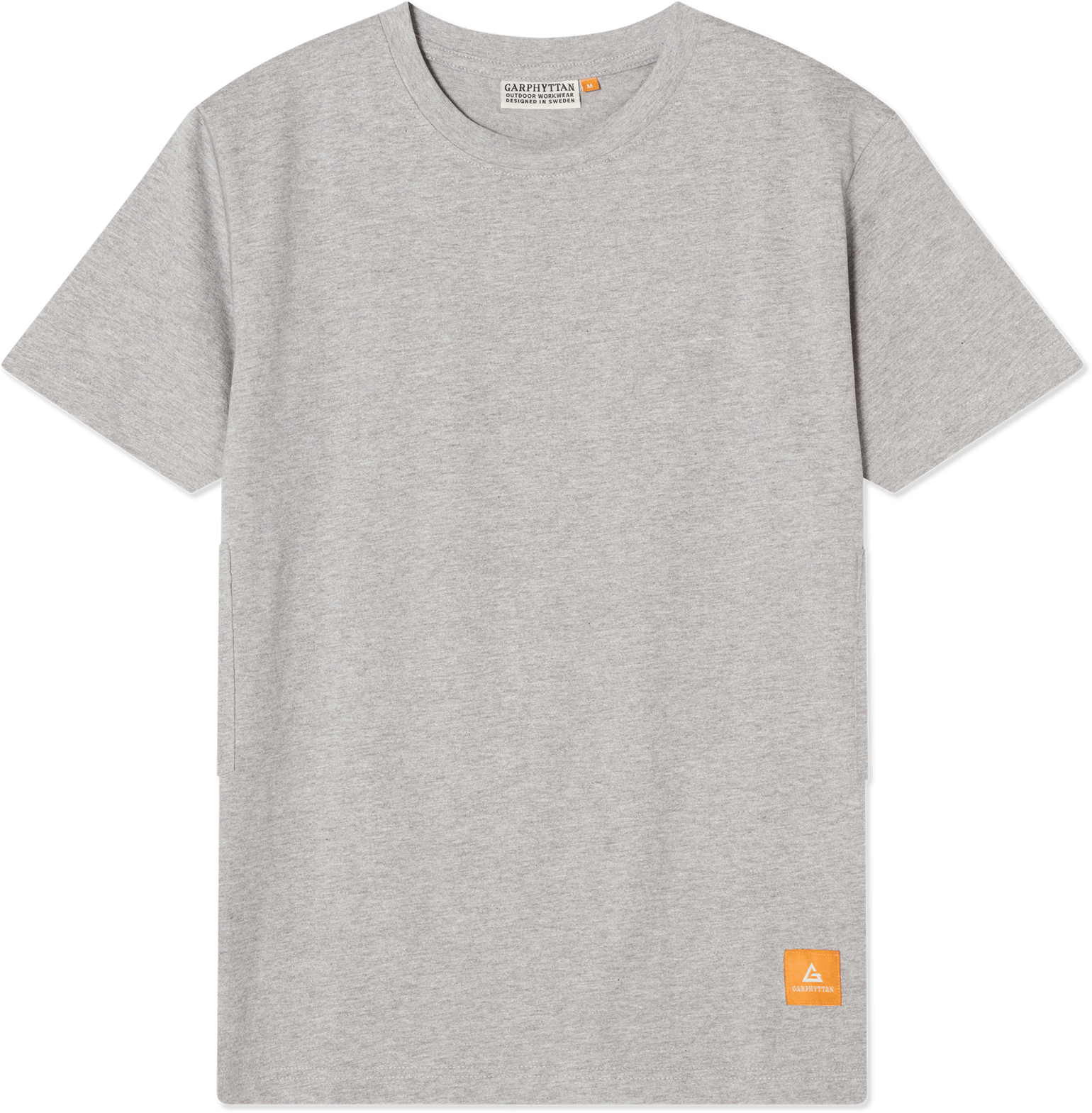 Garphyttan Unisex T-Shirt Lable  Grey Melange