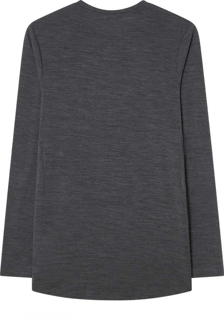 Garphyttan Men's Merino Top Dark-Grey Melange Garphyttan