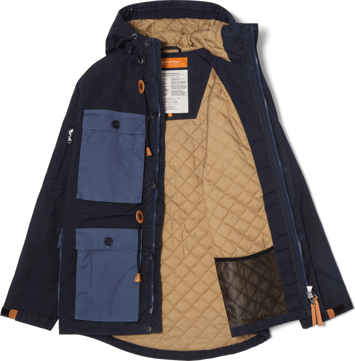 Garphyttan Men's Denali Parka Navy Comb Garphyttan