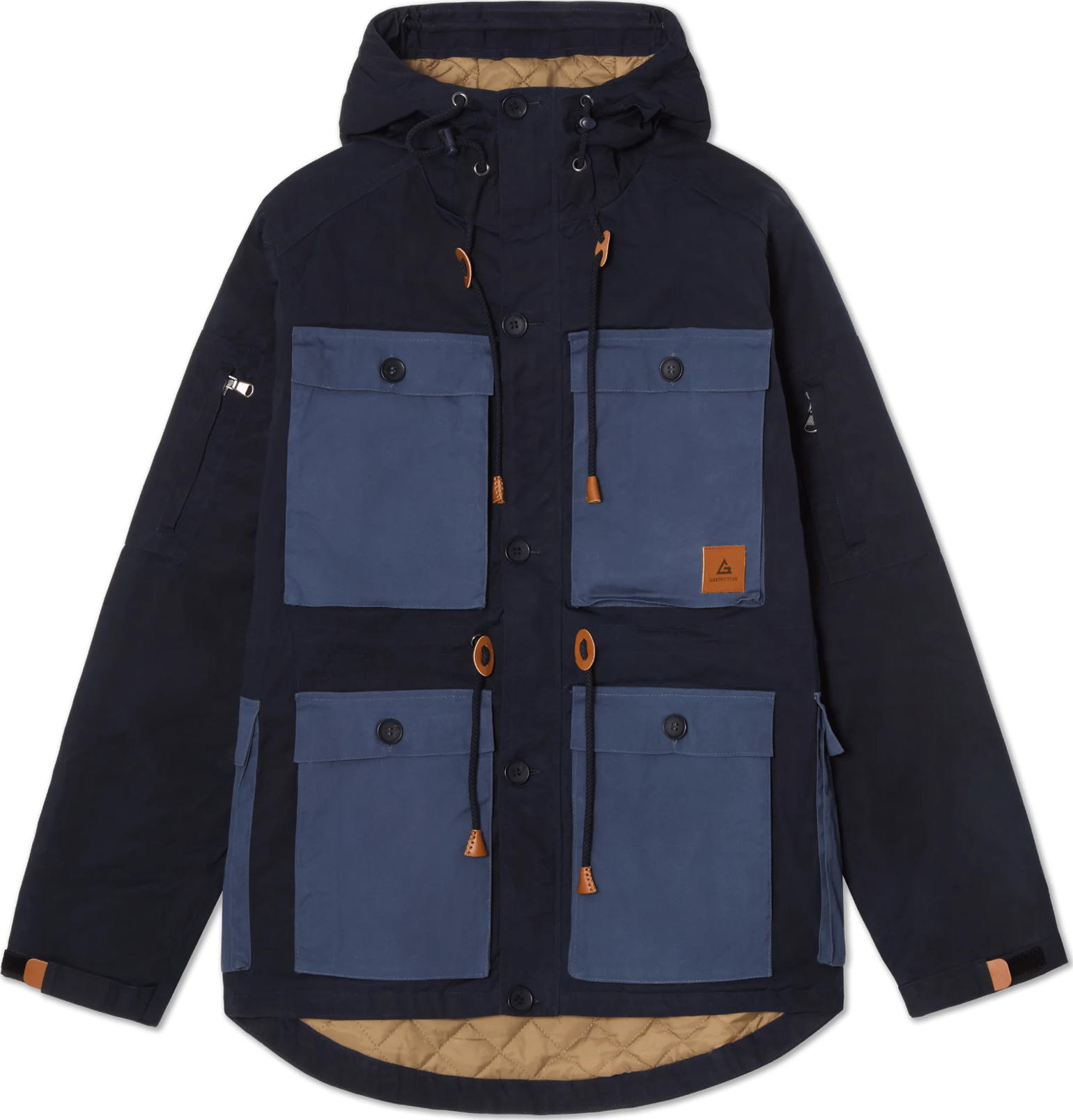 Garphyttan Men's Denali Parka Navy Comb