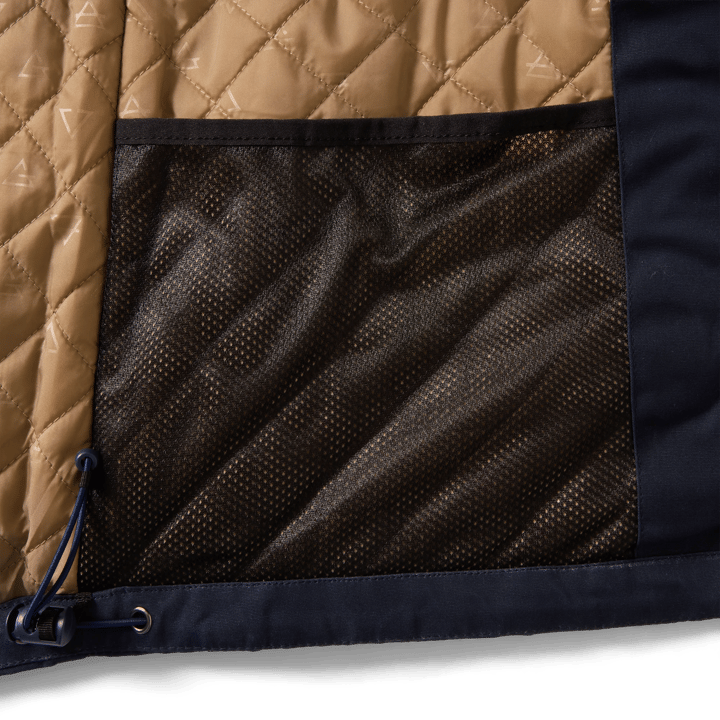 Garphyttan Men's Denali Parka Navy Comb Garphyttan