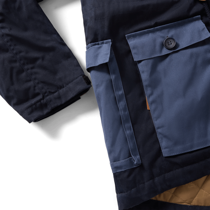 Garphyttan Men's Denali Parka Navy Comb Garphyttan