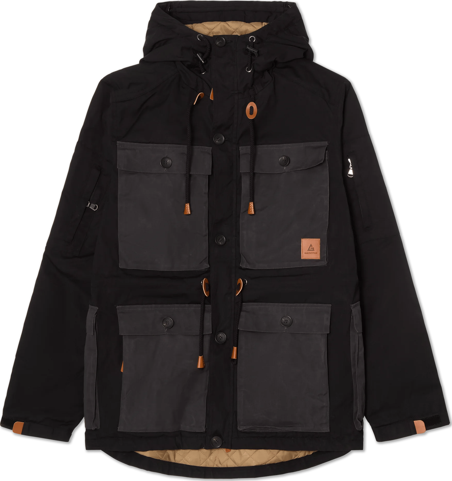 Garphyttan Men's Denali Parka Black Comb