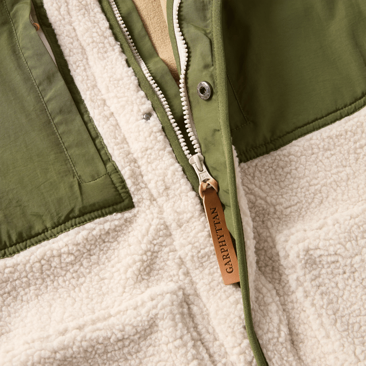Garphyttan Men's Kodiak Pile Jacket Beige Garphyttan