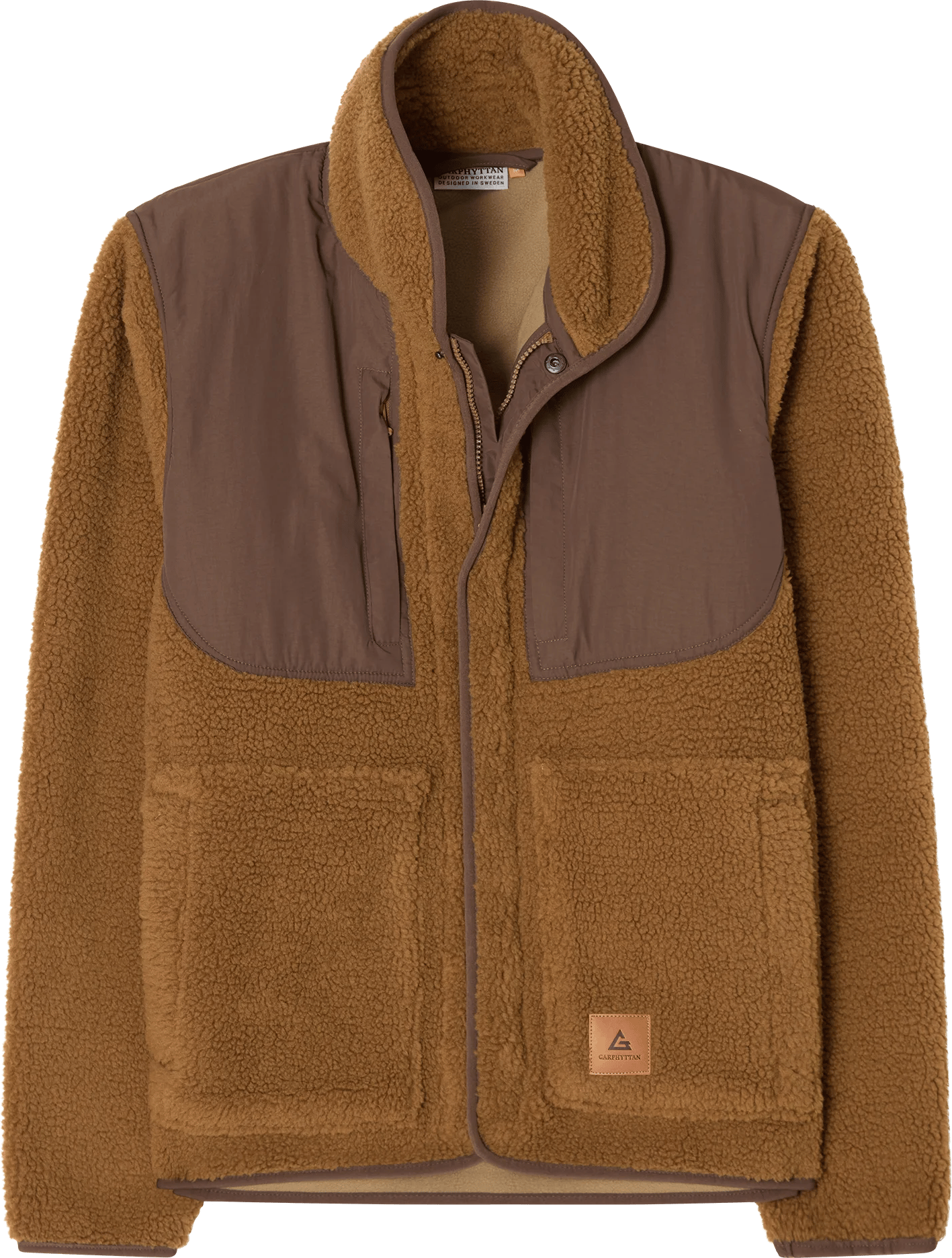 Garphyttan Men's Kodiak Pile Jacket Tobacco