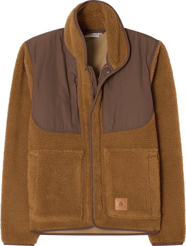 Garphyttan Men's Kodiak Pile Jacket Tobacco Garphyttan