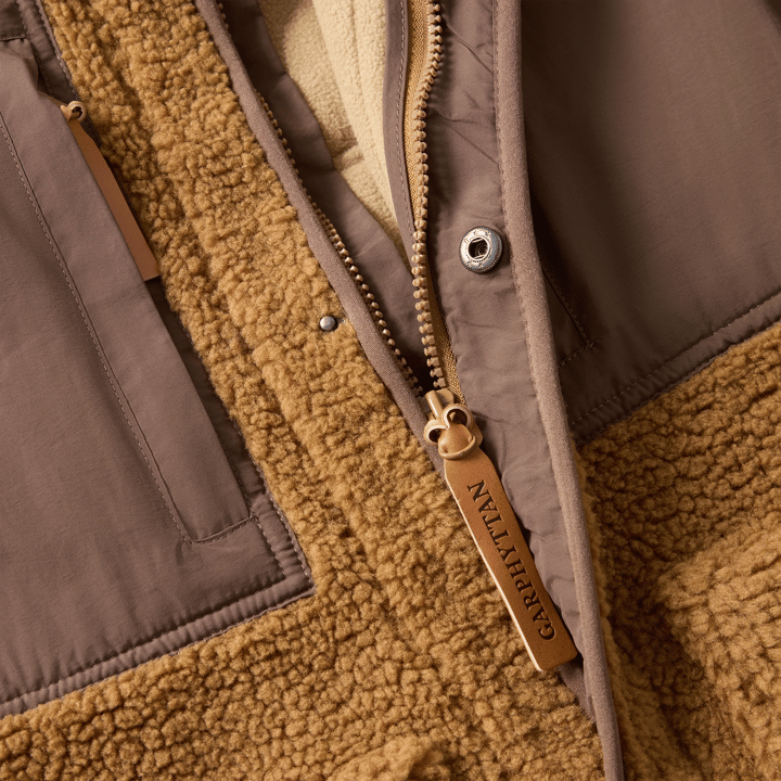 Garphyttan Men's Kodiak Pile Jacket Tobacco Garphyttan