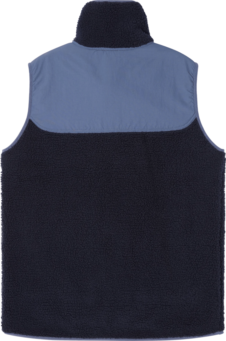 Garphyttan Men's Kodiak Pile Vest Navy Garphyttan