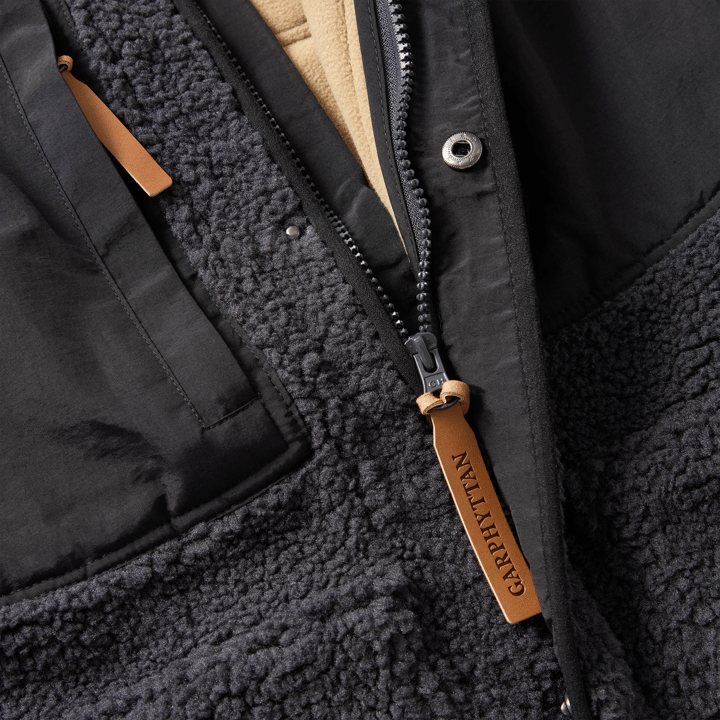 Garphyttan Men's Kodiak Pile Vest Dark Grey Garphyttan