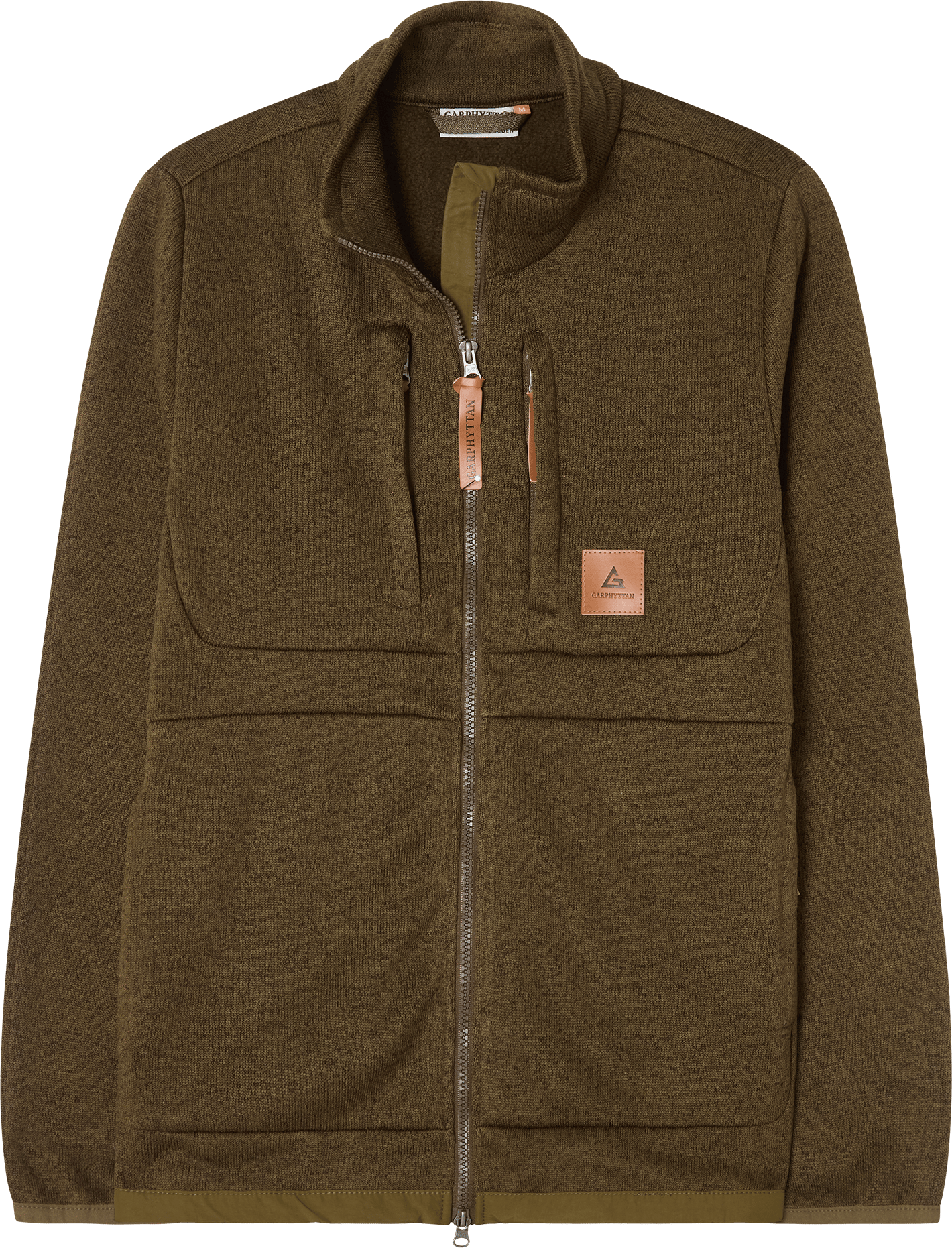 Garphyttan Men's Valdez Flatfleece Jacket Brown Melange