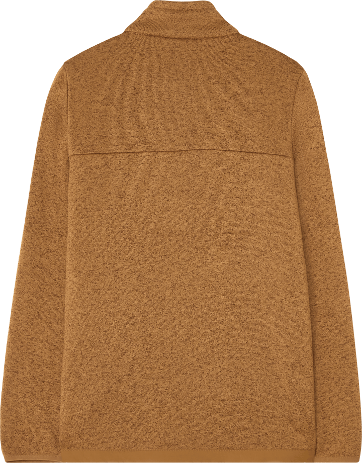 Garphyttan Men's Valdez Flatfleece Jacket Tobacco Melange Garphyttan