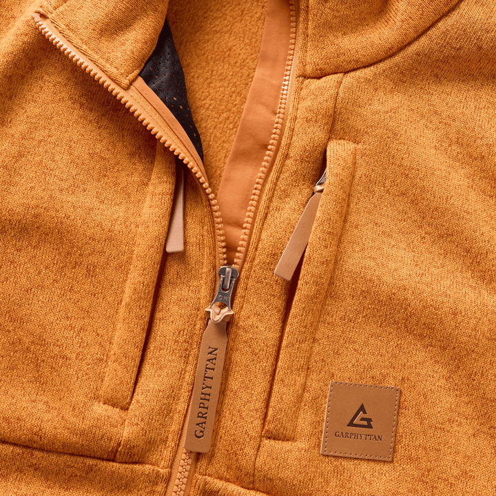 Garphyttan Men's Valdez Flatfleece Jacket Rusty Melange Garphyttan