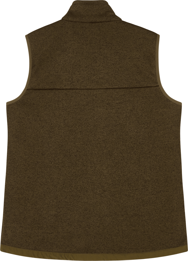 Garphyttan Men's Valdez Flatfleece Vest Brown Melange Garphyttan