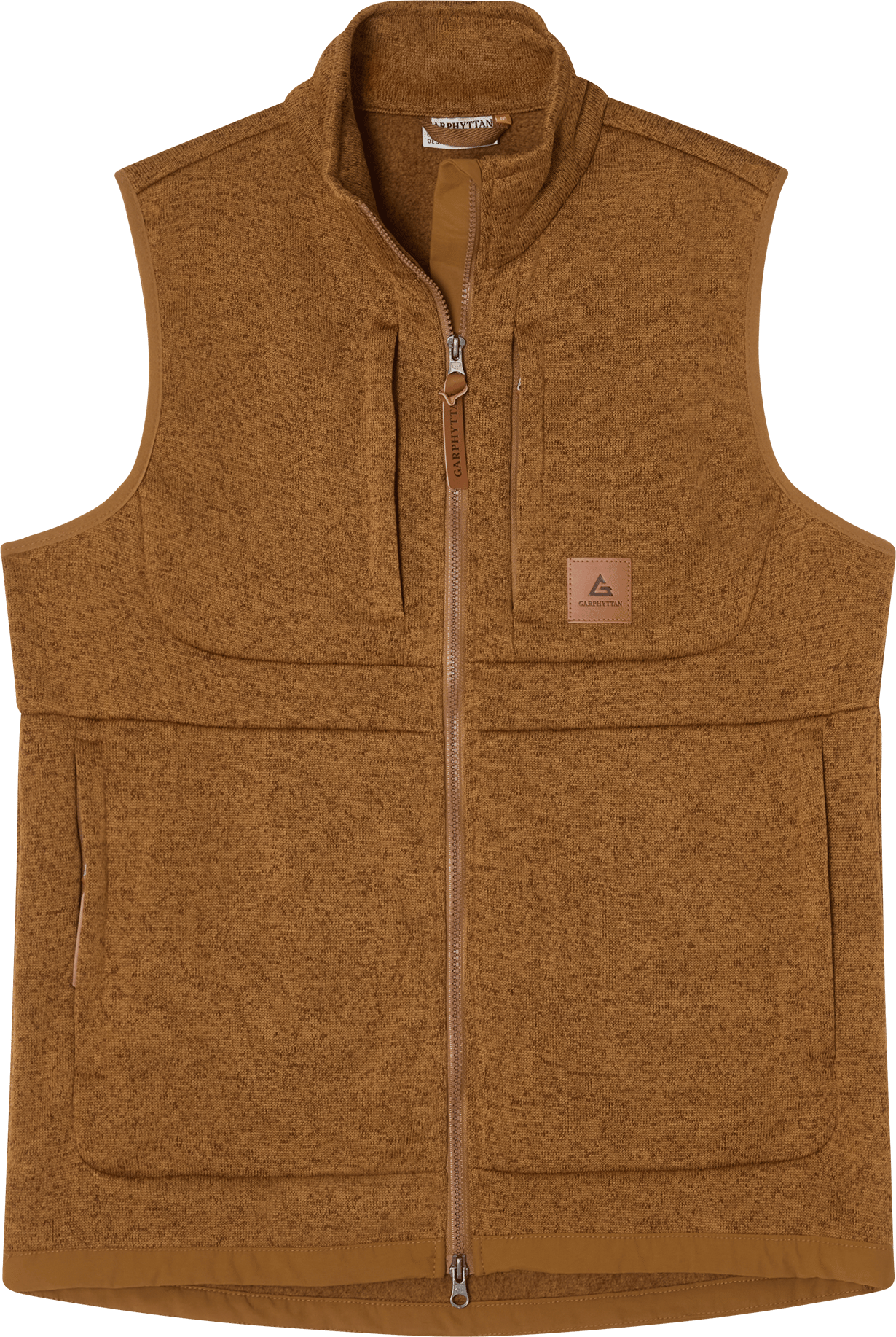 Garphyttan Men's Valdez Flatfleece Vest Tobacco Melange