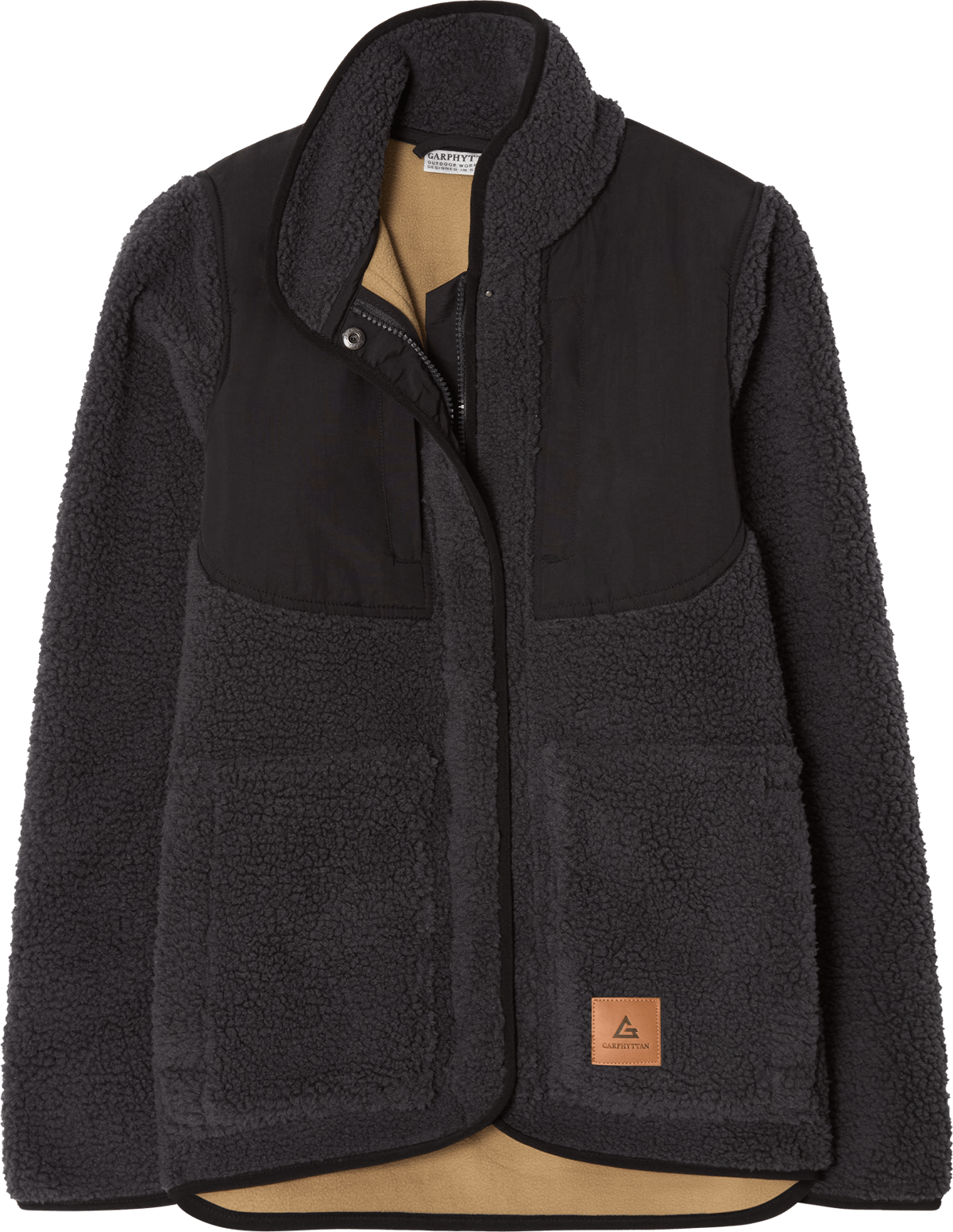 Garphyttan Women's Kodiak Pile Jacket Dark Grey