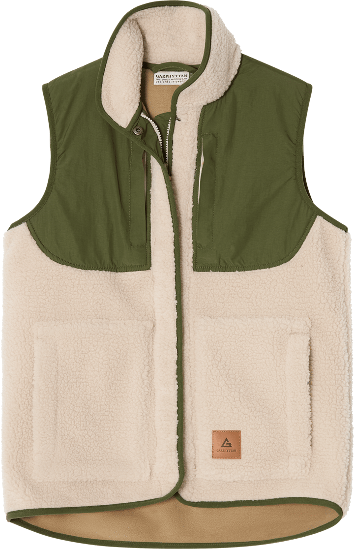 Garphyttan Women's Kodiak Pile Vest Beige Garphyttan