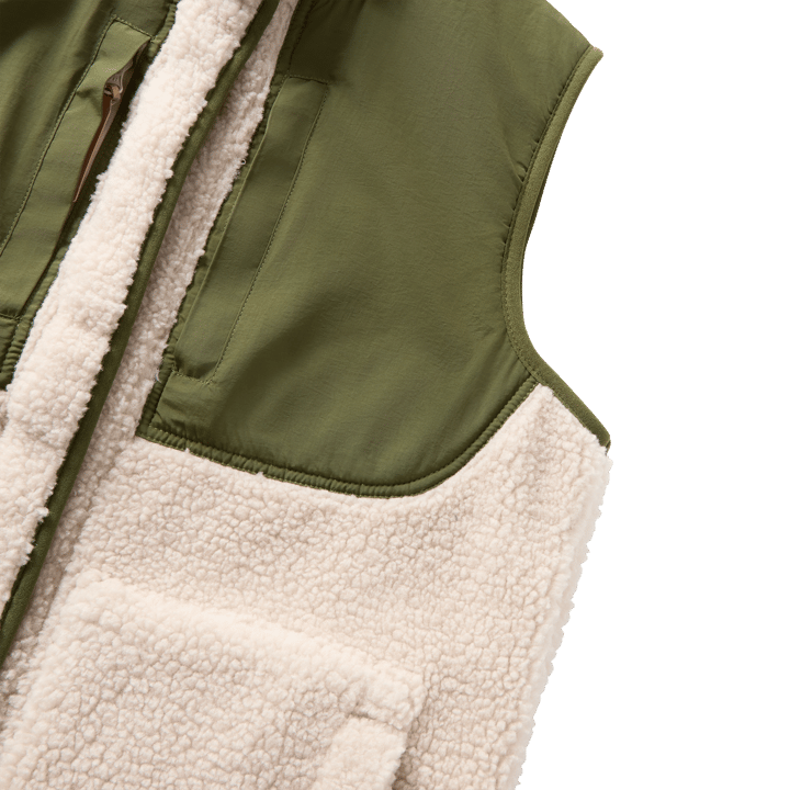 Garphyttan Women's Kodiak Pile Vest Beige Garphyttan