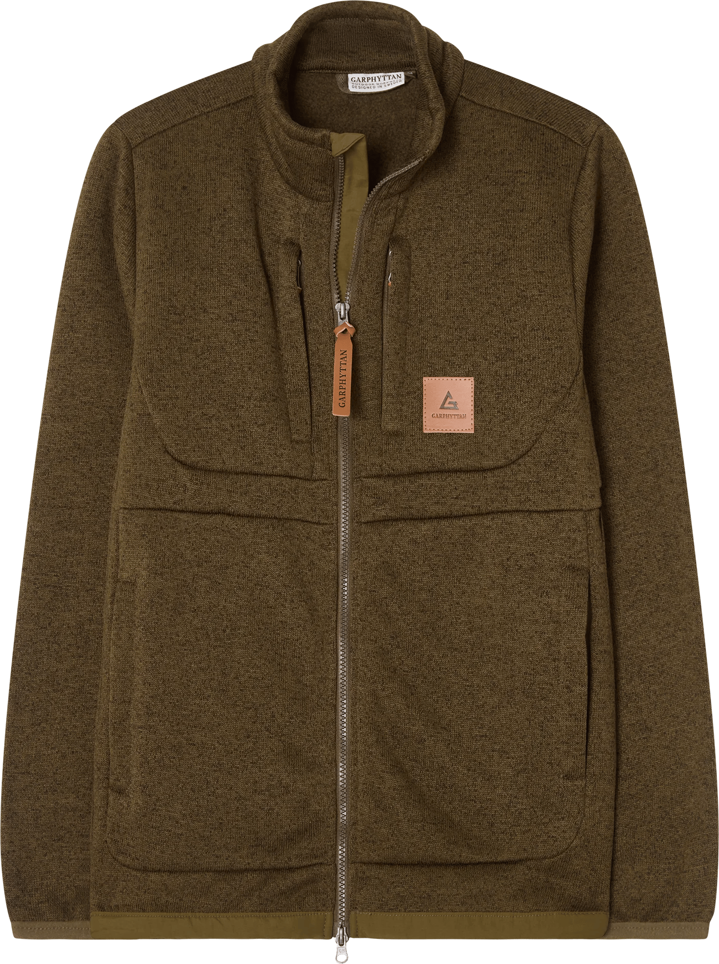Garphyttan Women's Valdez Flatfleece Jacket Brown Melange