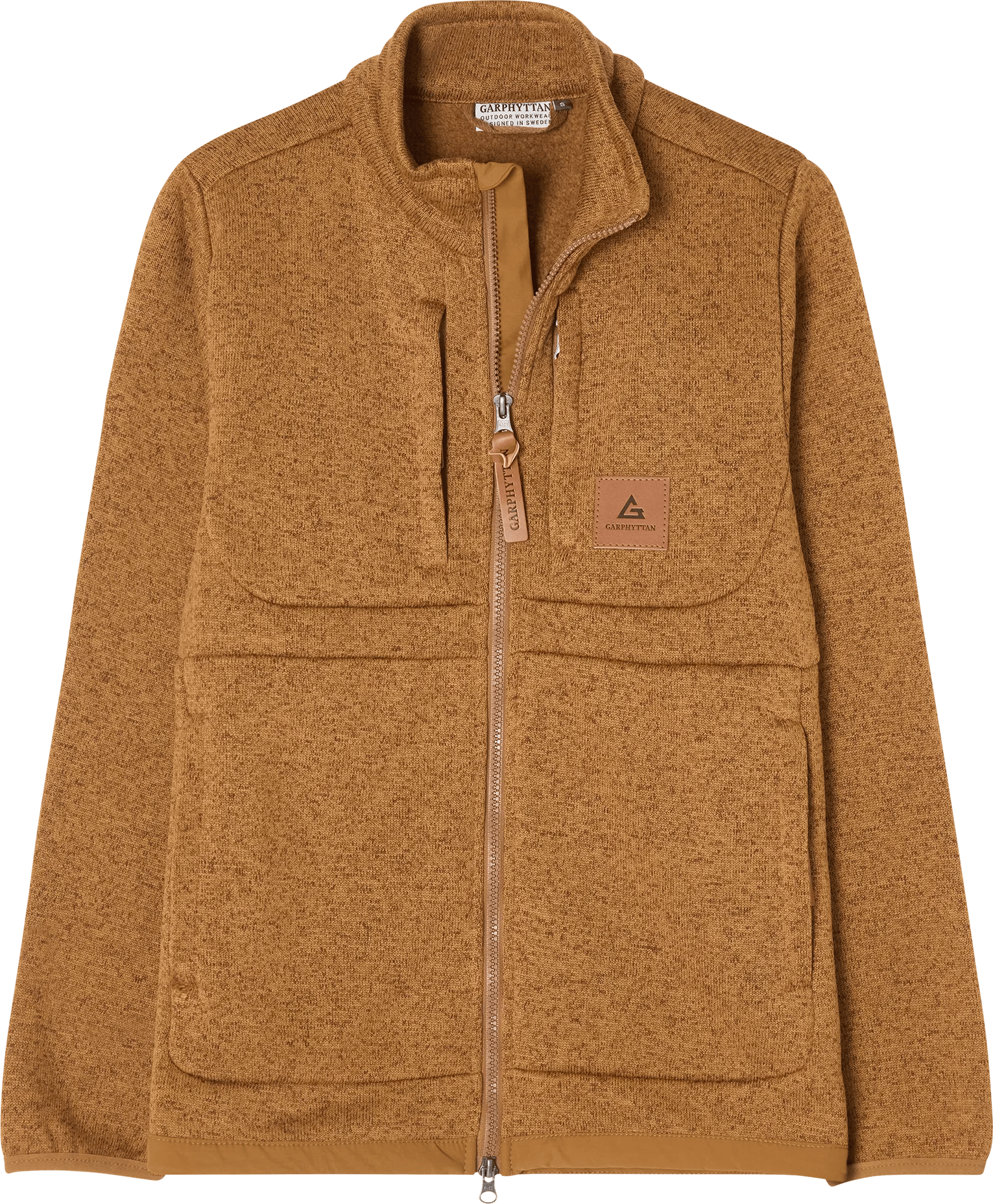 Garphyttan Women's Valdez Flatfleece Jacket Tobacco Melange