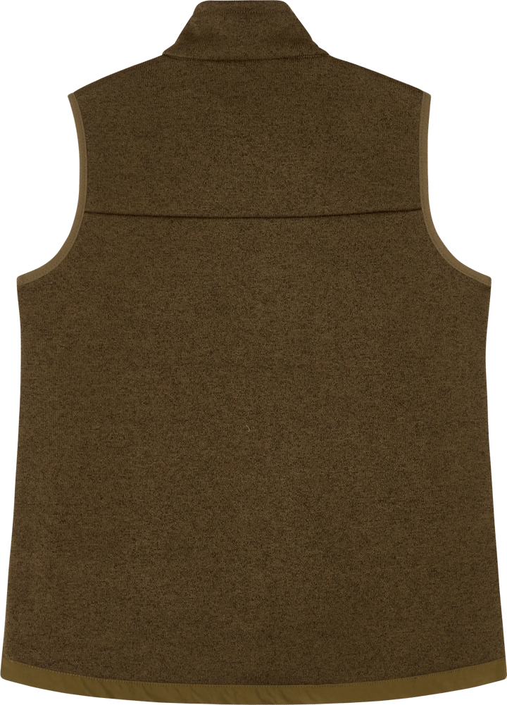 Garphyttan Women's Valdez Flatfleece Vest  Brown Melange Garphyttan