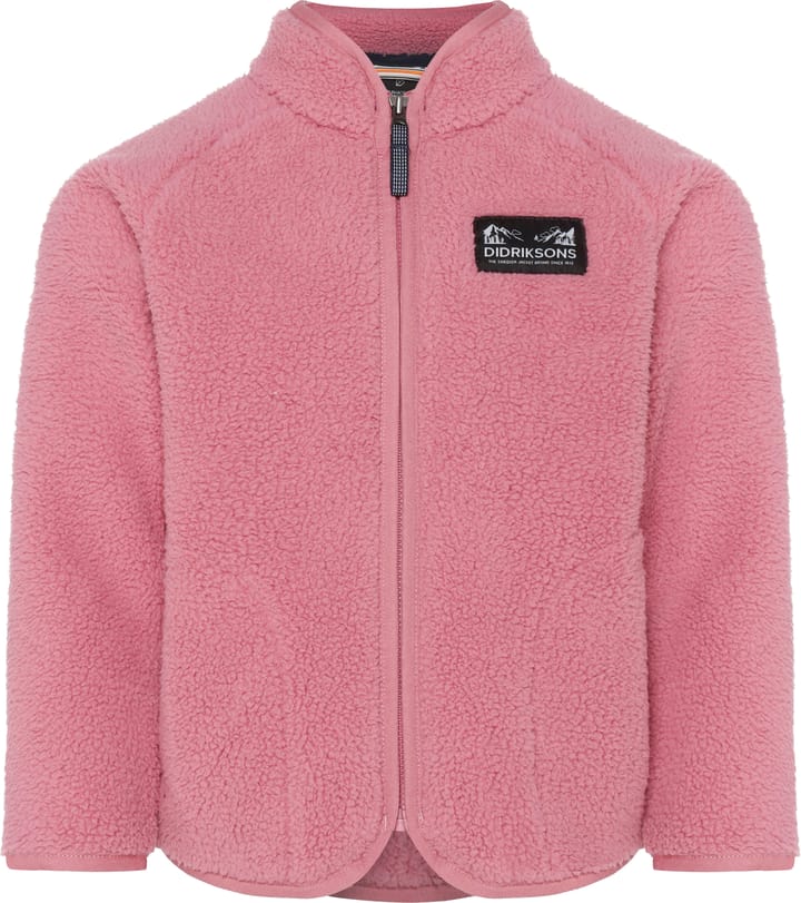 Didriksons Kids' Gibbs Full Zip 2 Heather Pink Didriksons