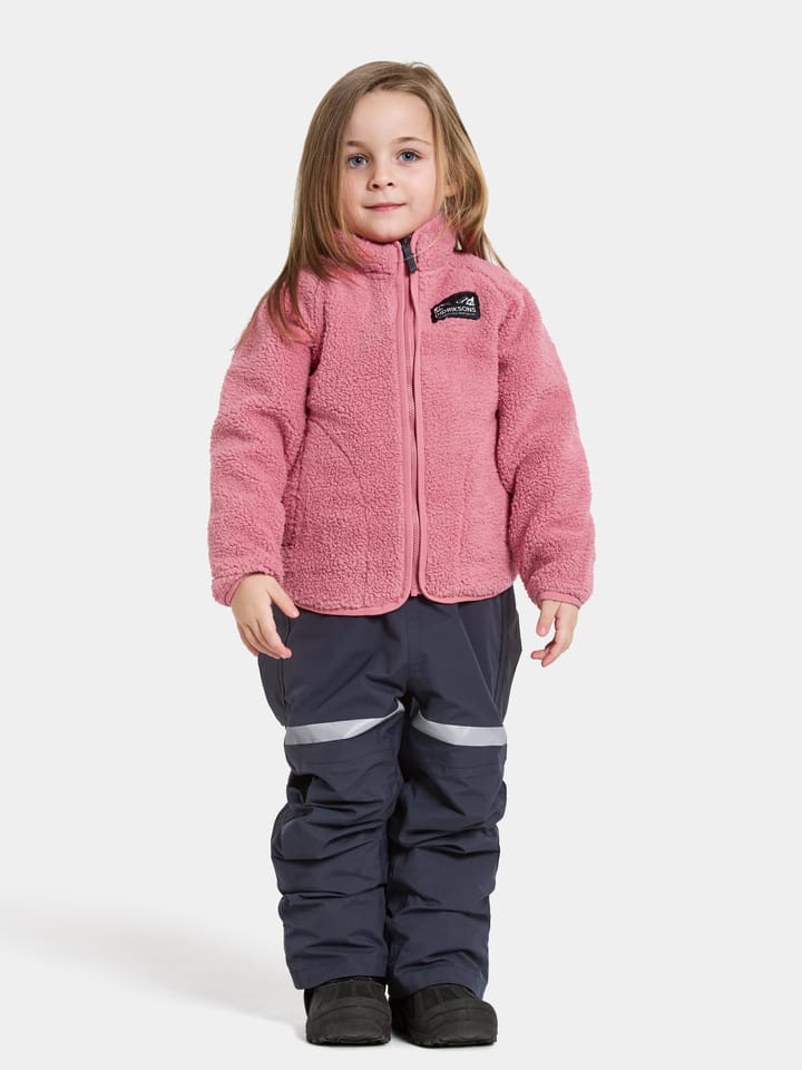 Didriksons Kids' Gibbs Full Zip 2 Heather Pink Didriksons