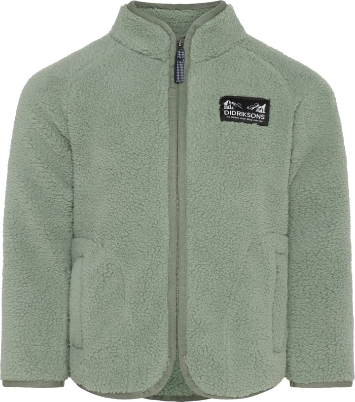 Didriksons Kids' Gibbs Full Zip 2 Light Moss Didriksons