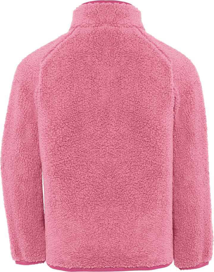 Didriksons Kids' Gibbs Full Zip 2 Heather Pink/Cactus Pink Didriksons